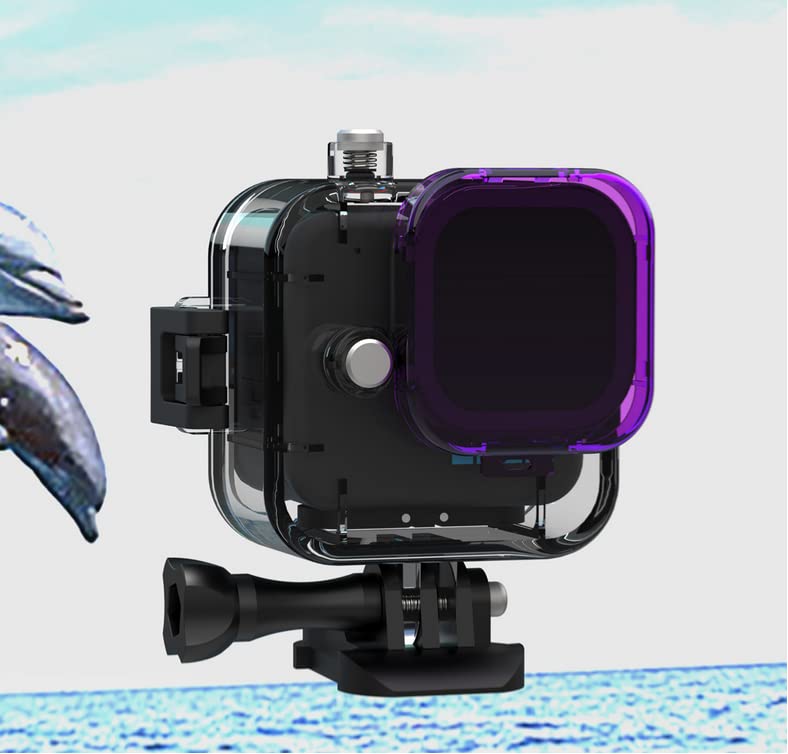 Coyktonty Dive Case/Waterproof case for GoPro Hero11 Mini Black,30M Underwater Filming Accessory with Bracket and Screws