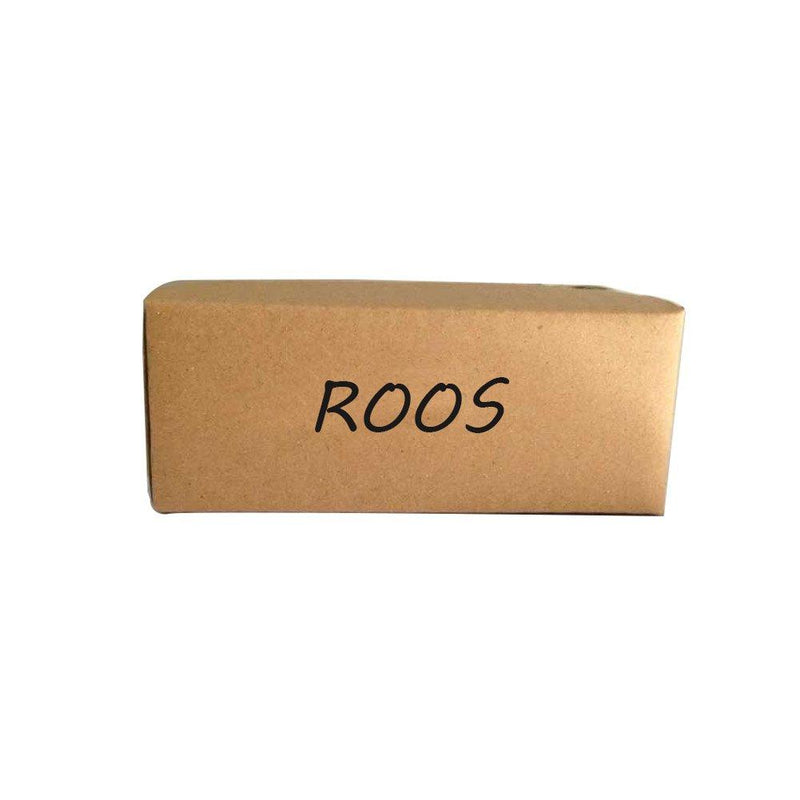ROOS Zinc Alloy Double Prong Ceiling Hook Towel/Robe Clothes Hook for Closet Top Bathroom Kitchen Cabinet Garage Pack of 6 (6)