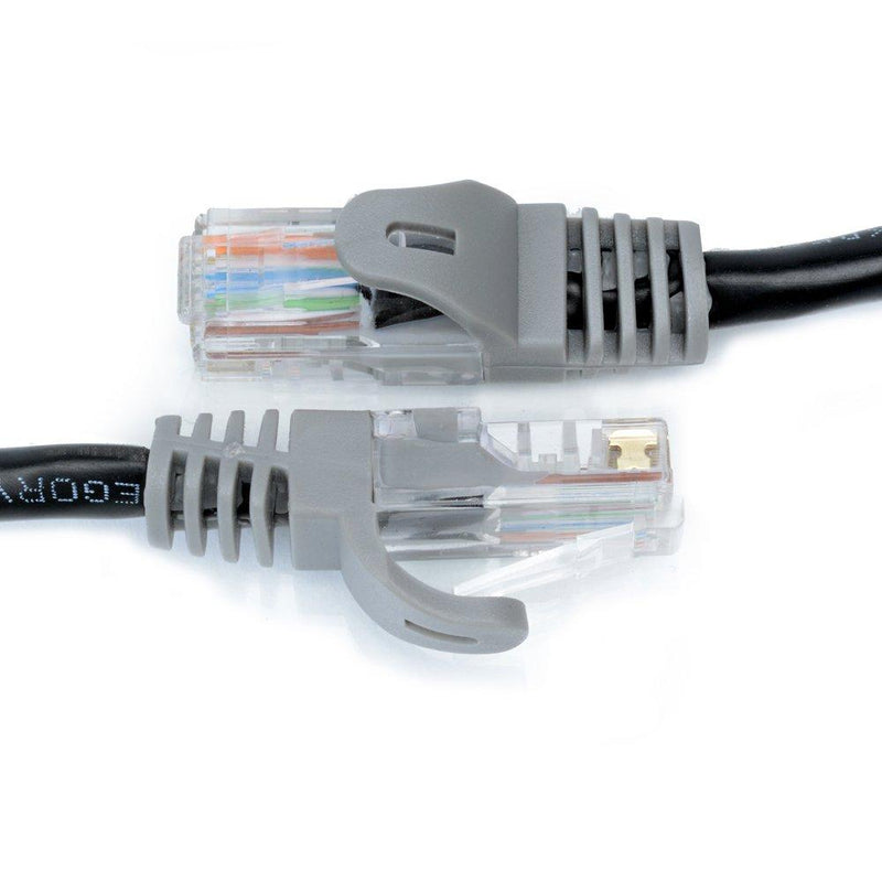 Mediabridge Ethernet Cable (15 Feet) - Supports Cat6 / Cat5e / Cat5 Standards, 550MHz, 10Gbps - RJ45 Computer Networking Cord (Part# 31-699-15B) 15FT Black