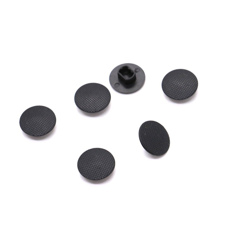 Pomeat 6 Pack Black Analog Joystick Stick Cap Cover Button for Sony PSP 1000