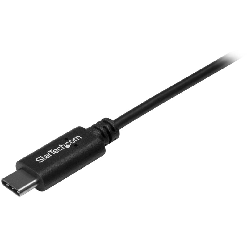 StarTech.com USB C to USB Cable - 3 ft / 1m - USB A to C - USB 2.0 Cable - USB Adapter Cable - USB Type C - USB-C Cable (USB2AC1M),Black 1 Pack