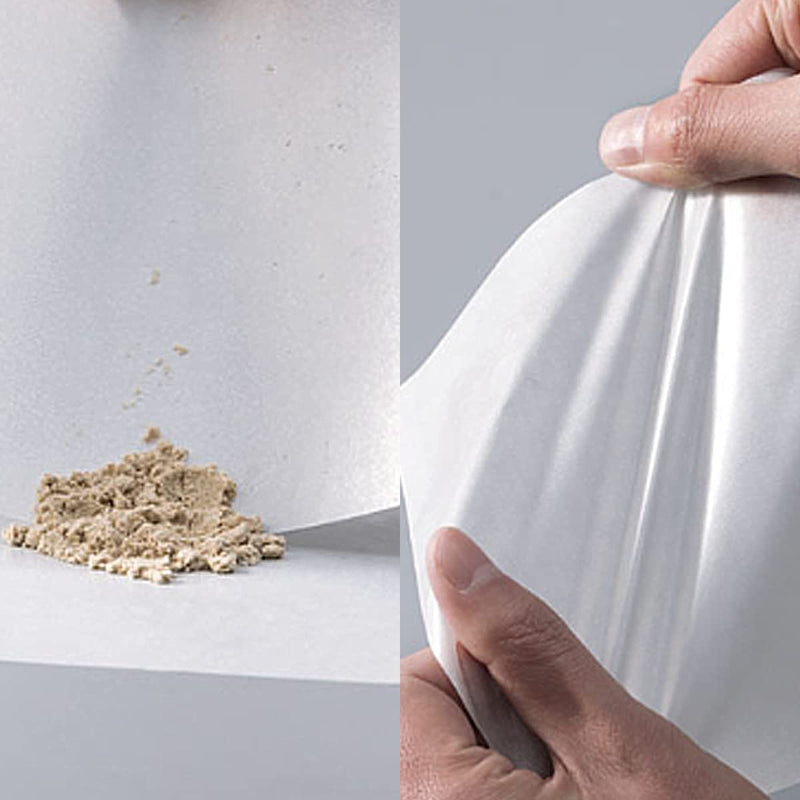 Biocomma 4x4 inches Cellulose Weighing Paper Sheet, Nitrogen Free,Non-Absorbing, High-Gloss (1000Pcs) 4X4" 1000