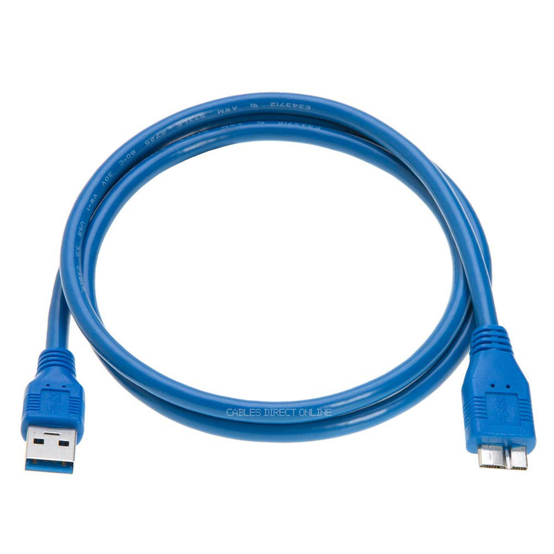 USB 3.0 A Male to A/B/C Male Cable Cord 3FT 6FT 10FT Data Wire Charger Printer Laptop Pc (3FT, (A - Male) to (Micro B -Male)) (A - Male) to (Micro B -Male)