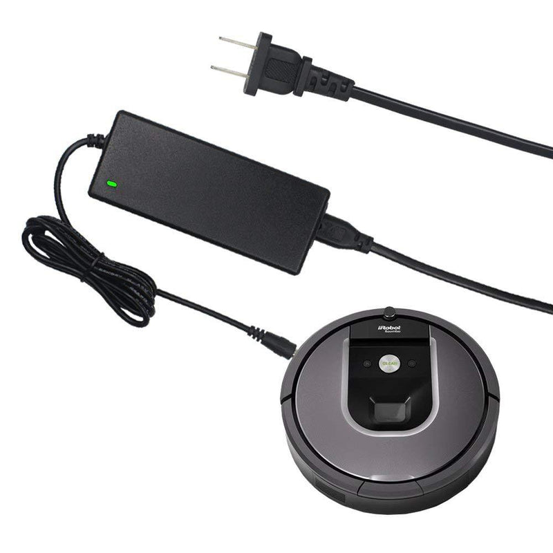 Roomba Charger 22.5V 1.25A AC Adapter for Irobot Roomba 550, 595, 400, 500, 600, 700, 800,880 Series; 770 650 Pet 560 780 630 530 760 700 500 660 4210 540 and more[8.8FT Power Cord]