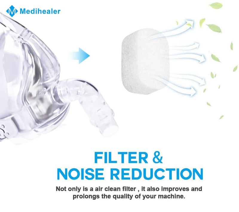 Eson Diffusers for Fisher & Paykel 20 Piece Count, Eson Diffuser Filter for Fp400Hc228 F & P Fisher Paykel Series CPAP Machines - Medihealer Replacement Filter