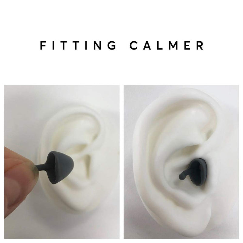 Flare Audio® Calmer® Night Black – in Ear Device to Gently Soothe Sound sensitivities - Reduce Stress in The Evening and Whilst Sleeping