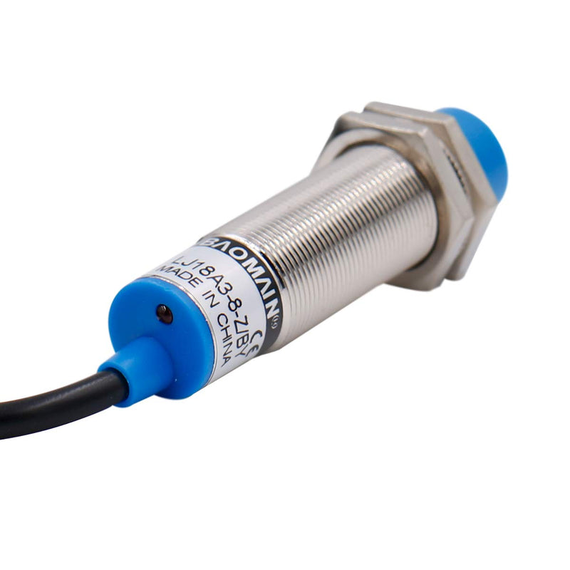 Baomain Inductive Proximity Sensor Switch LJ18A3-8-Z/BY 8mm Detection PNP NO