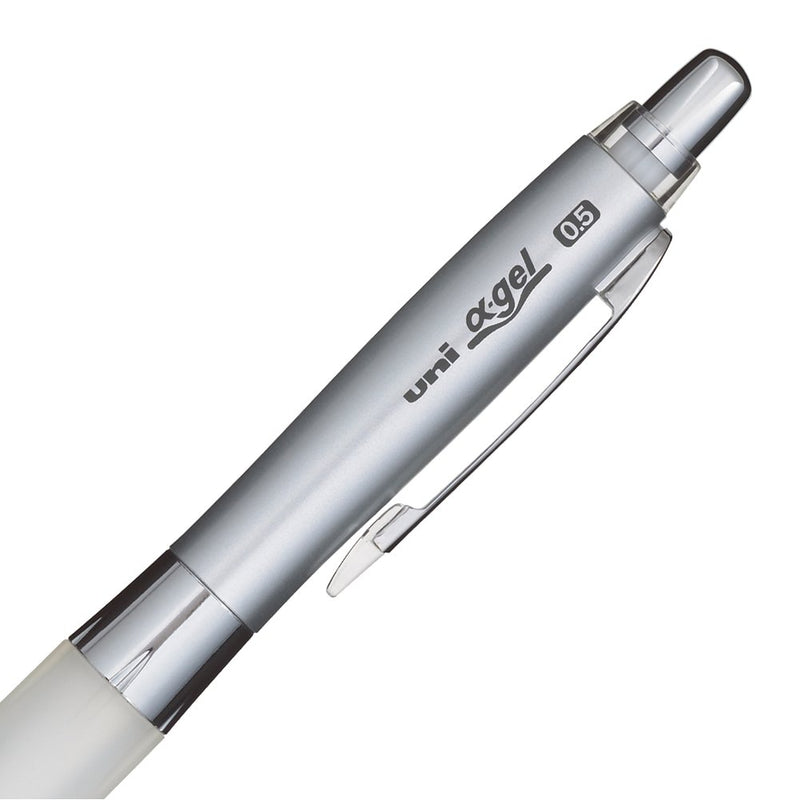 Uni Alpha-Gel Shaker Mechanical Pencil - White/Soft Grip 0.5mm (M5617GG1P.1)