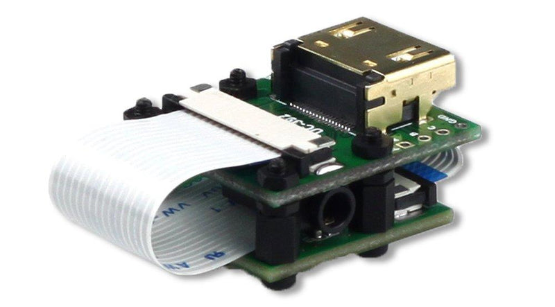 Arducam CSI to HDMI Cable Extension Module with 15pin 60mm FPC Cable for Raspberry Pi Camera Specific (Pack of 2, 1 Set) for Rpi Camera V1 V2