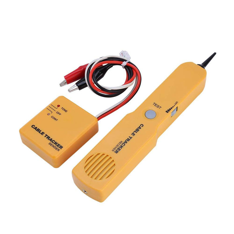 Wire Tracker, Multifunctional Cable Tester for Ethernet Network Cable Collation, RJ11 Network Toner Wire Tracker Tone Line Finder Detector Networking Tool