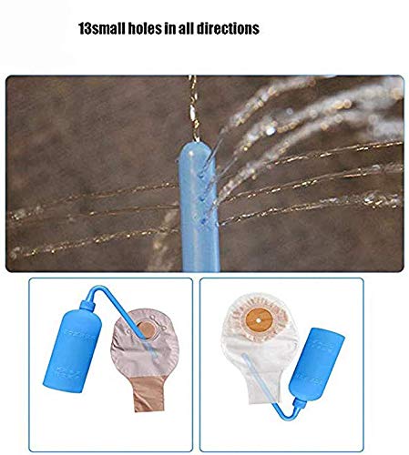 Colostomy Bag Cleaning Tool - Stoma Bag Washing Bottle Rinse Pot for All Ostomy Bags - Reusable Wash Bottle (1PCS PZ) 1 Count (Pack of 1)