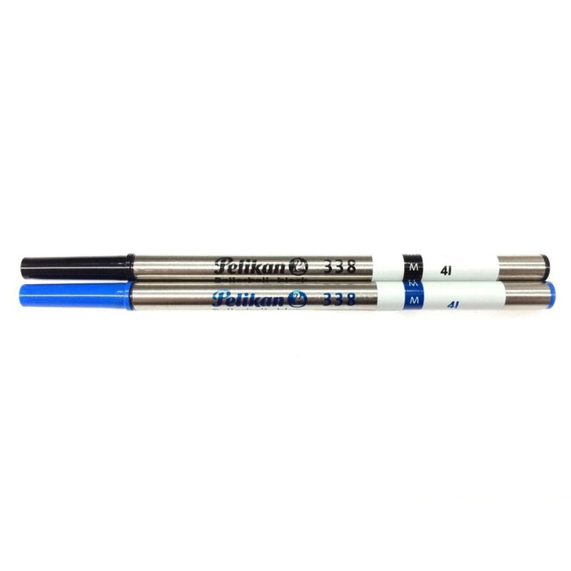 Pelikan 338 Rollerball Refill, For Pelikan Souveran and Celebry Rollerball Pens, Medium Point, Blue Ink, 1 Each (922187)