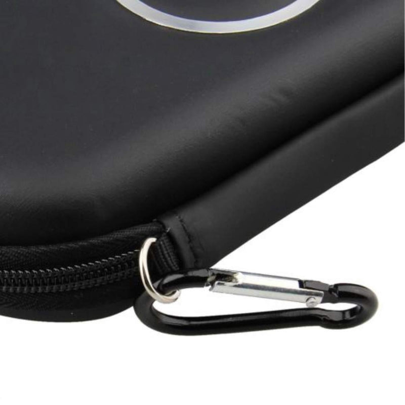 ELIATER PSP Carring Case Portable Travel Pouch Cover Zipper Bag Compatible for Sony PSP 1000 2000 3000 Game Console Black