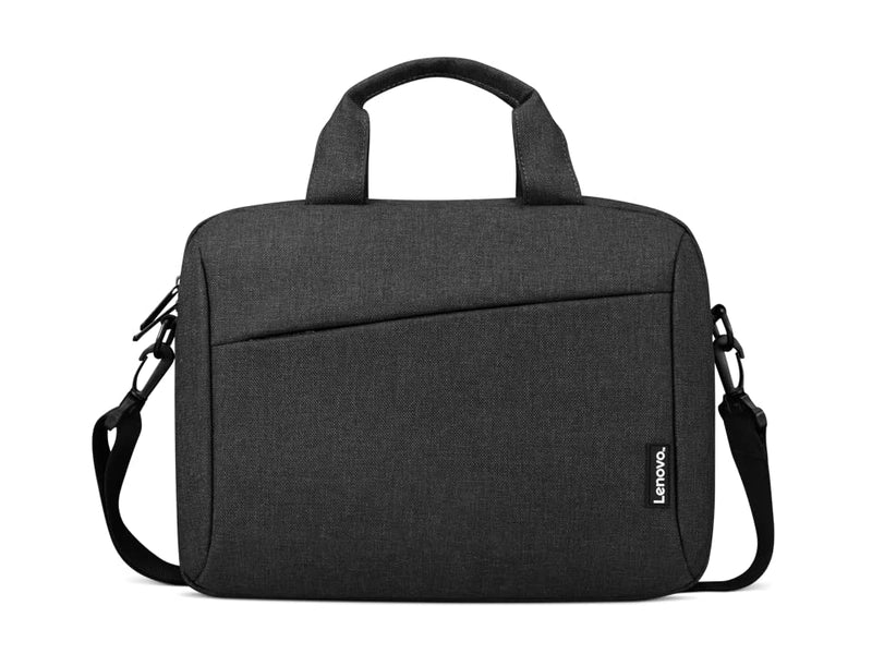 Lenovo Laptop Shoulder Bag T210, Fits up to 12-inch laptop or tablet, Sleek Design, Durable and Water-Repellent Fabric, GX41K07197, Black