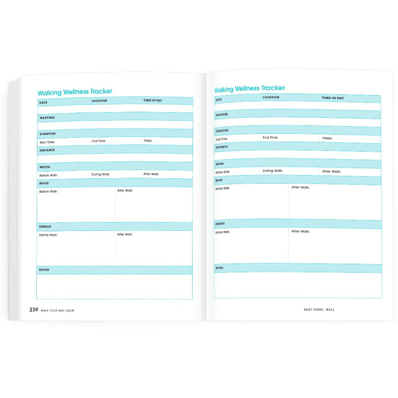 Walk Your Way Calm: A Guided Journal For Uncluttering your Mind with Every Step. Learn How To Tame and Relieve Anxiety, Stress, and Overthinking while Adapting a Healthy Moving Lifestyle!