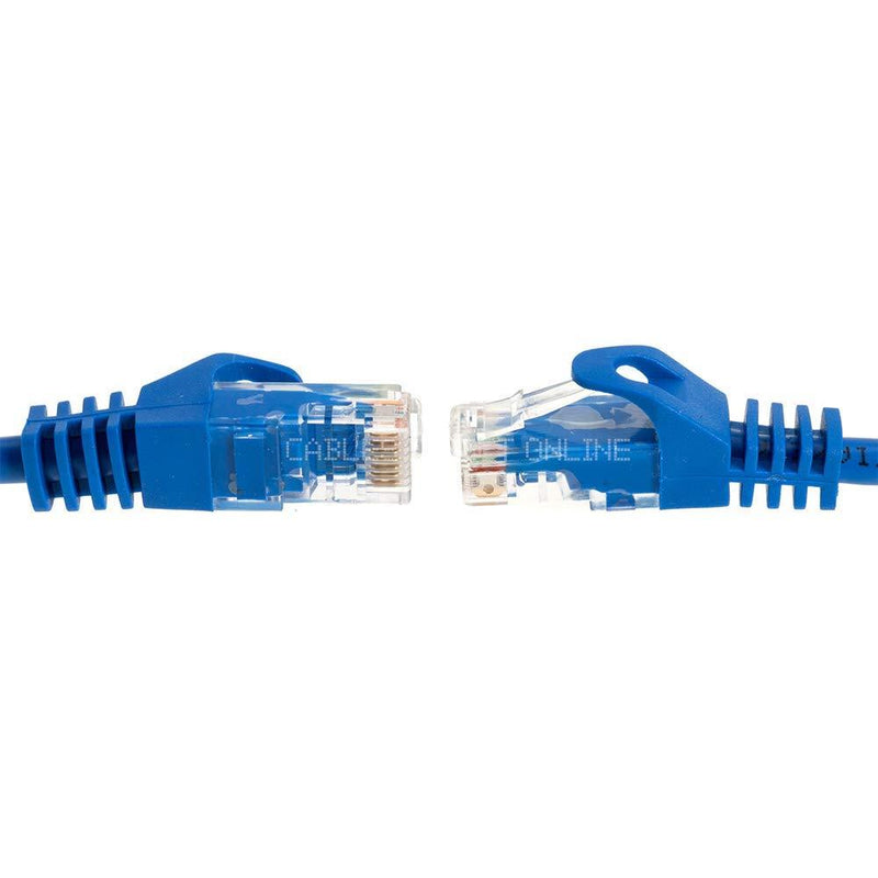 Cables Direct Online Snagless Cat5e Ethernet Network Patch Cable Blue 10 Feet 10ft