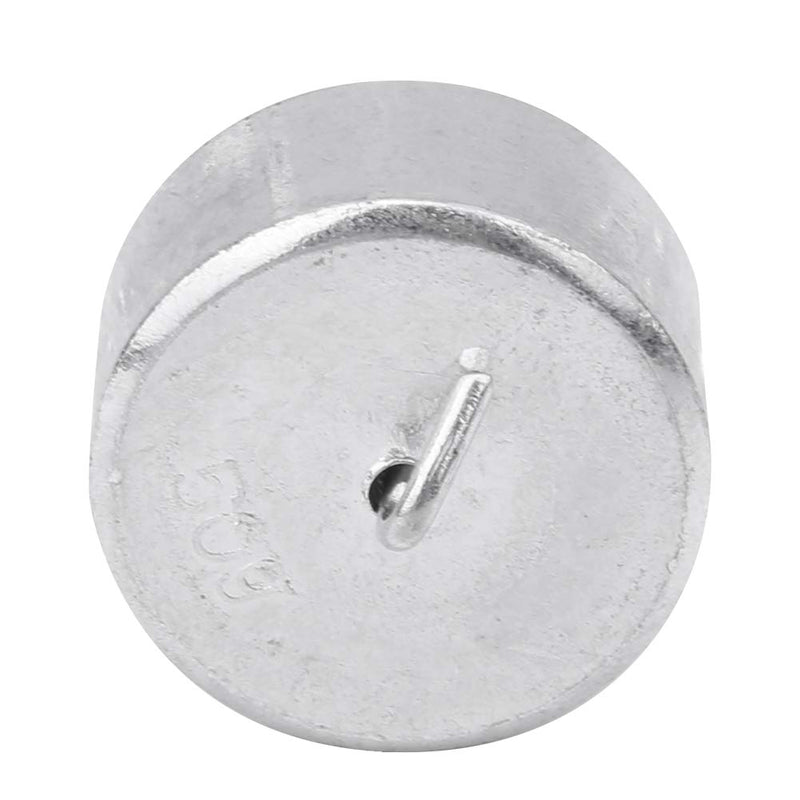 Cikonielf 10 pieces calibration weight 50g calibration weight set metal weights with hook and ring for digital jewelry scales science laboratory weights training