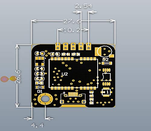 GPS Module Receiver,Navigation Satellite Positioning NEO-6M (Arduino GPS, Drone Microcontroller, GPS Receiver) Compatible with 51 Microcontroller STM32 Arduino UNO R3 with Antenna High Sensitivity GPS Module Receiver