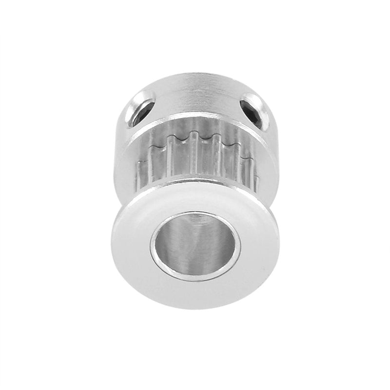 uxcell Aluminum GT2 16 Teeth 6mm Bore Timing Belt Pulley Flange Wheel for 3D Printer