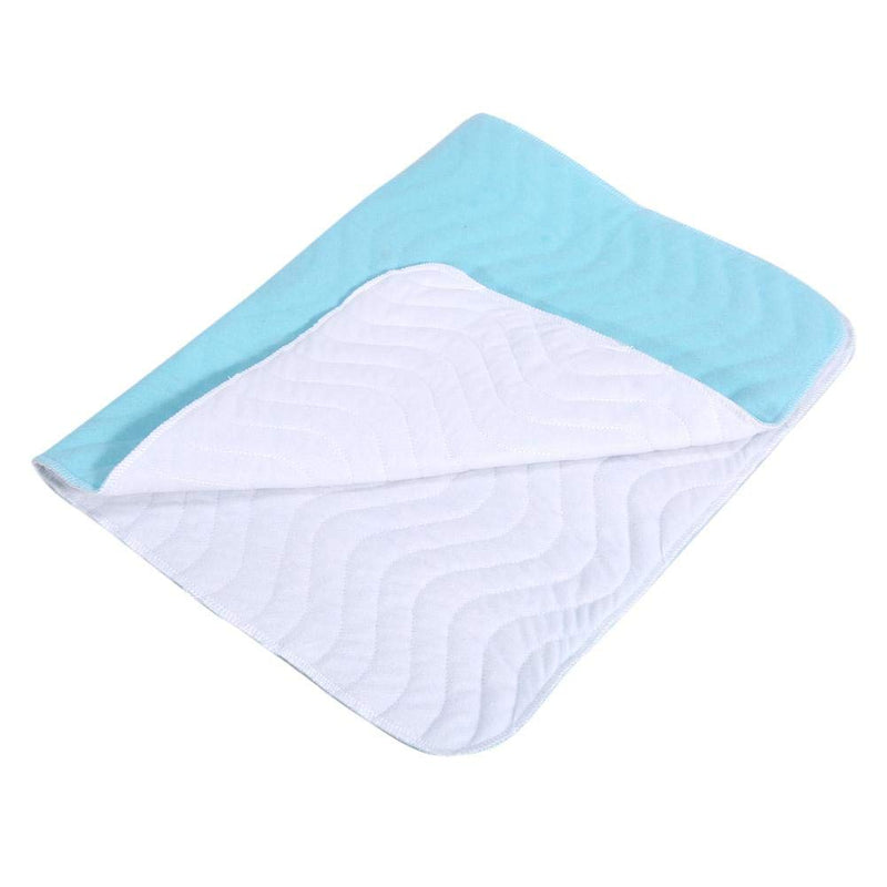 2 Sizes Super Absorbent Washable Reusable Urine Incontinence Mat, Breathable Incontinence Duvets Leak-proof Elderly Care Diaper, Breathable Nursing Pillow(L) L