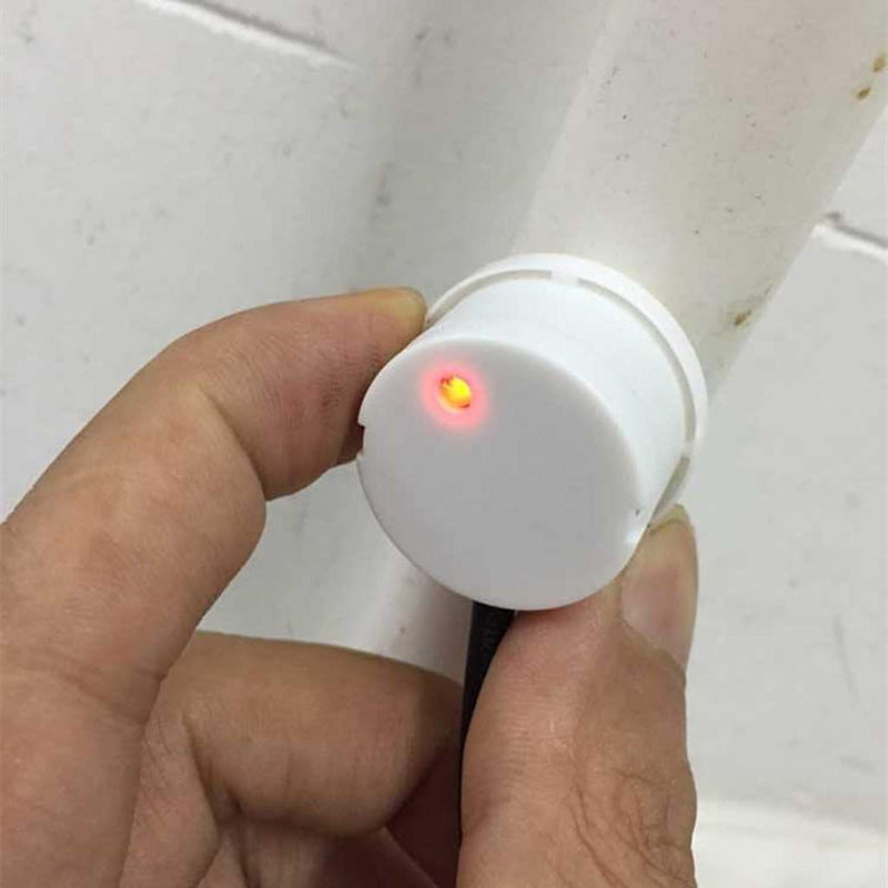 Taidacent Non-Contact Liquid Level Sensor Contactless Water Level Sensor Externally Attached Liquid Induction Level Switch Water Level Switch (NPN Output(24V)) NPN Output(24V)