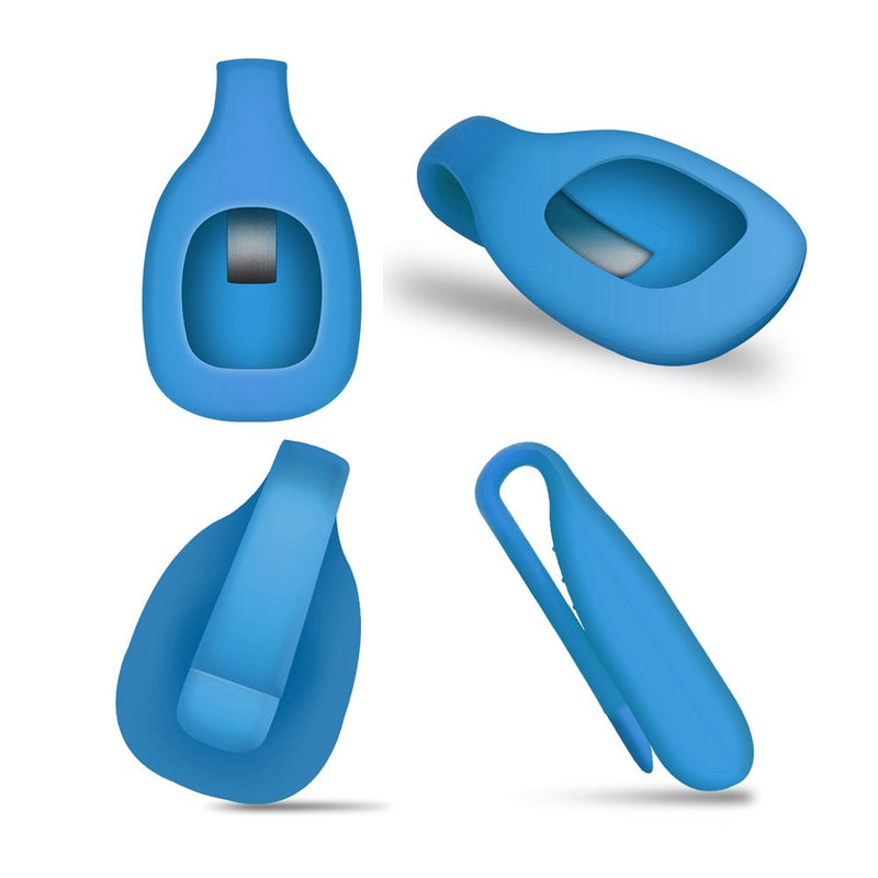EverAct Clip Holder Compatible with Fitbit Zip (Set of 4) 4 Pack:BLACK WHITE BLUE GREEN