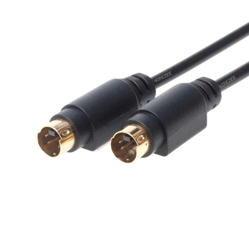 S-Video Cable 4 Pin Male 75 Ohm Patch Cord 6ft 12ft 25ft 50ft for DVD HDTV (12FT)