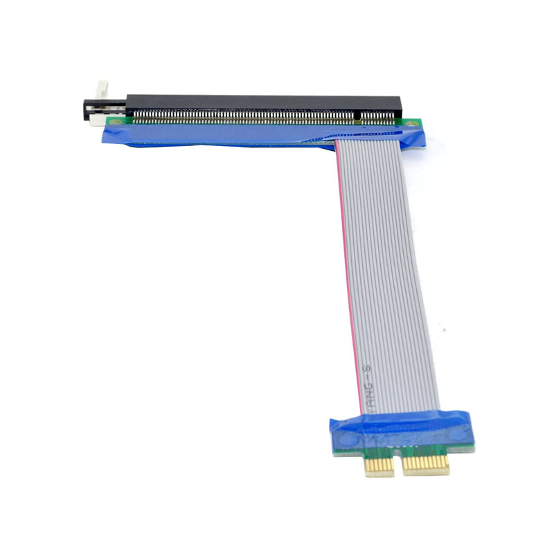 CY PCI-E Express 1x to 16x Extension Flex Cable Extender Converter Riser Card Adapter 20cm PCI-E 1X to 16X