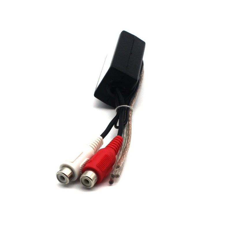 MOTONG Speaker to Female RCA High to Low Line Output Converter for Car/Home Audio