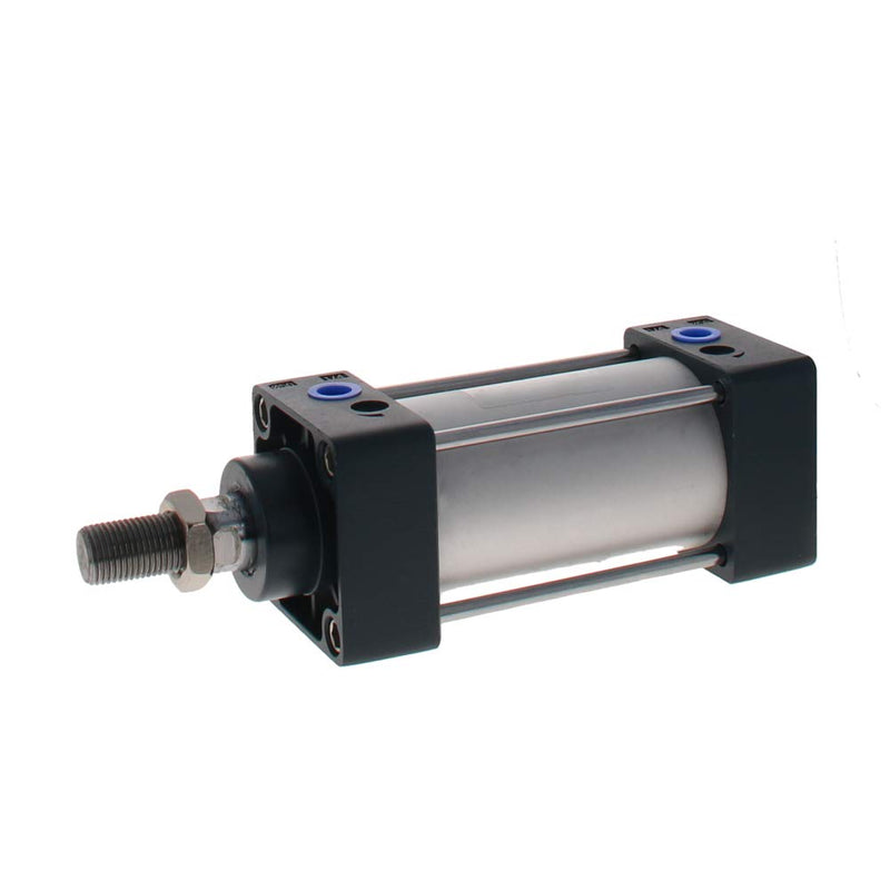 Othmro SC50x50 Air Cylinder 1.97in Bore 1.97in Stroke Double Action Air Cylinder 1/4PT Single Rod Double Acting Aluminium Alloy Penumatic Quick Fitting Air Cylinder for Pneumatic and Hydraulic System