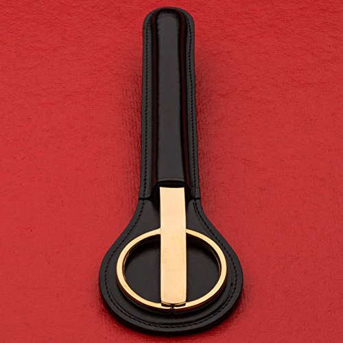 Kings County Tools Letter Opener and Scissor Set with Leather Case | Gold-Plated Handles | Steel Blades | Made in Italy
