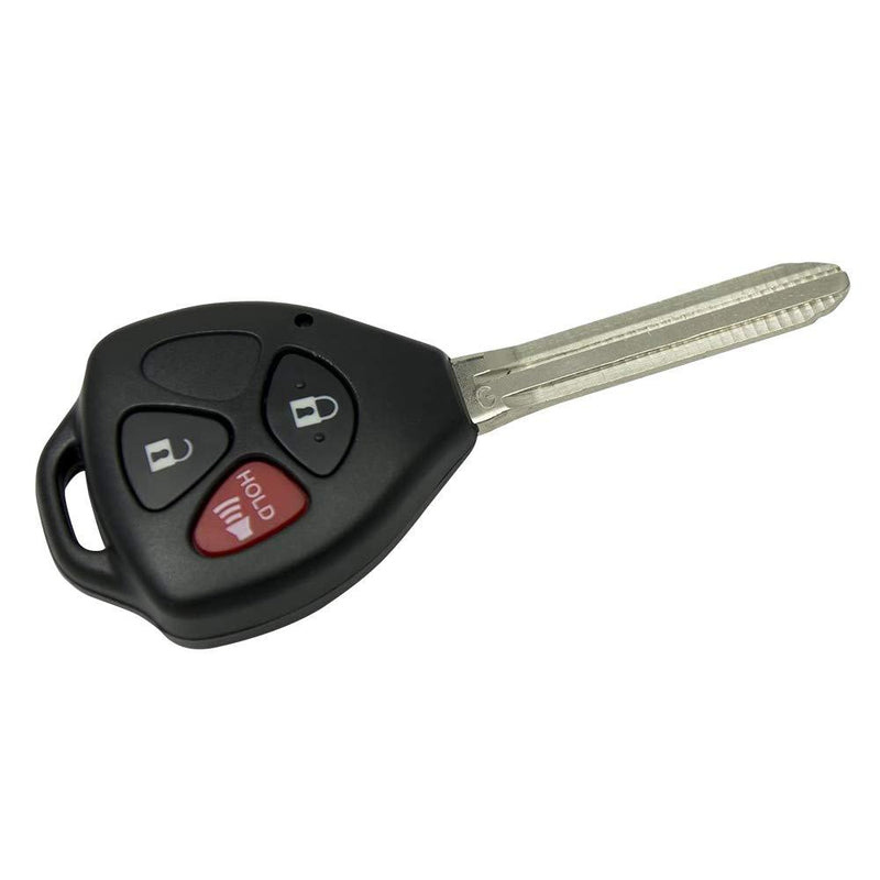 Keyless2Go Replacement for 2 New Keyless Entry Remote Car Key for Toyota Corolla Venza Avalon GQ4-29T with G Chip