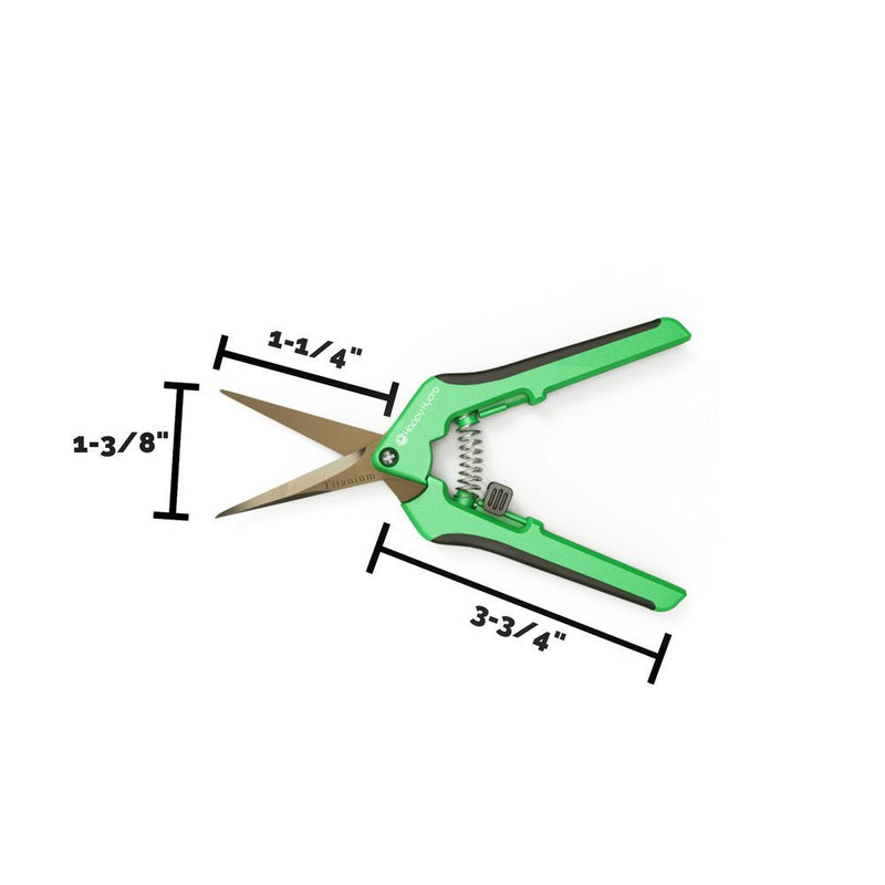 Happy Hydro Trimming Scissors with Straight Tip Titanium Coated Blades 1