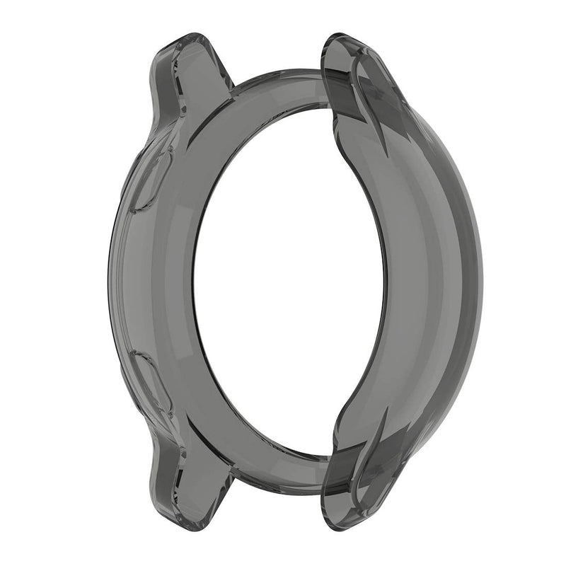 MOTONG for Garmin Venu Transparent TPU Protective Case - TPU Protective Case Cover Shell for Garmin Venu(TPU Black)