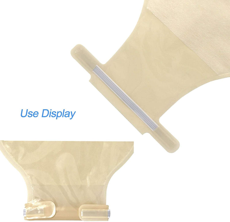 20 PCS Colostomy Bags, Ostomy Supplies, Drainable Ostomy Pouch for Ileostomy Stoma Care, Cut-to-Fit (20-65mm) 20-65mm-20PCS