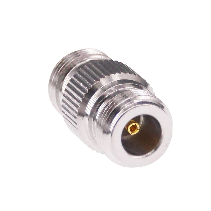 RFaha 2pcs N Female to N Female RF Coax Adapter Double Female Coaxial Connector Plug by XRDS-RF(NOT for TV)(F51-2)