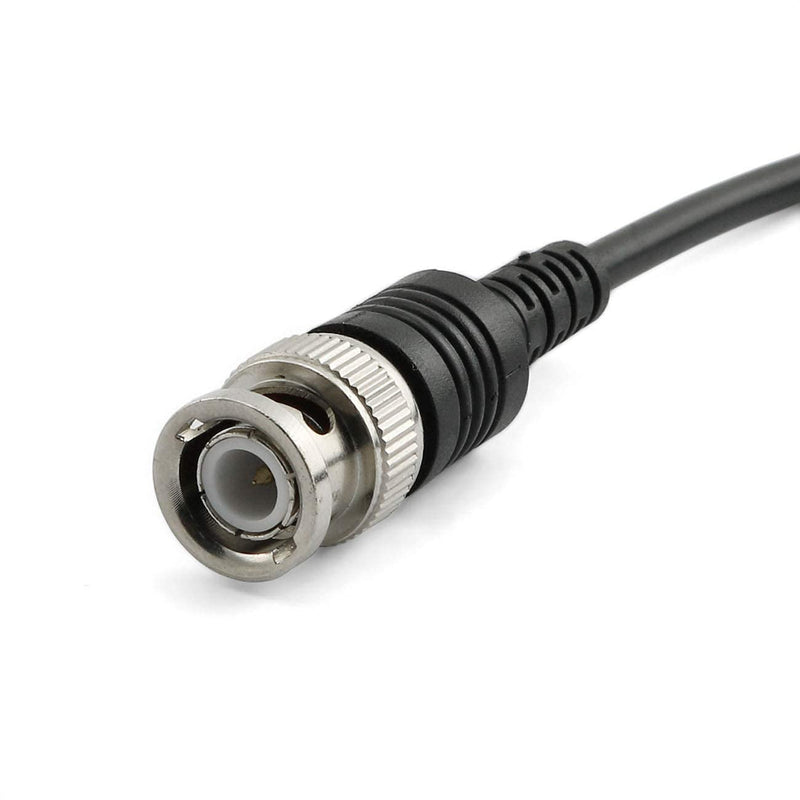 Longdex 1-Pack Oscilloscope Accessories BNC Male Plug Q9 Connector to Dual Alligator Clips Oscilloscope Probe Test Leads