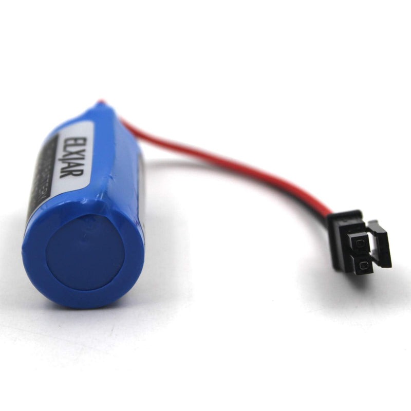 (5-Pack) 3V 1200mAh Replacement Battery for Allen Bradley/AB 1756-L1 1756-BA2 BR2/3A-AB, PLC Control