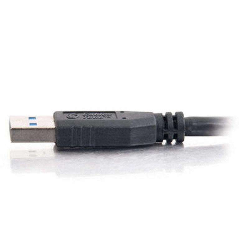 C2G USB Short Extension Cable, USB Cable, USB A to A Cable, Black, 3.28 Feet (1 Meter), Cables to Go 54170 USB A Male to A Male 3.3 Feet