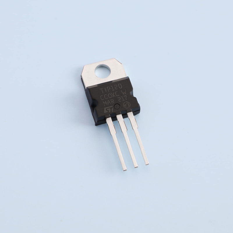 The Lord of the Tools 20pcs TIP120 NPN Power Transistor Silicon Epitaxy Power Transistor 5 Amp 60 Volt Darlington Transistors TO-220 for Motor Magnets