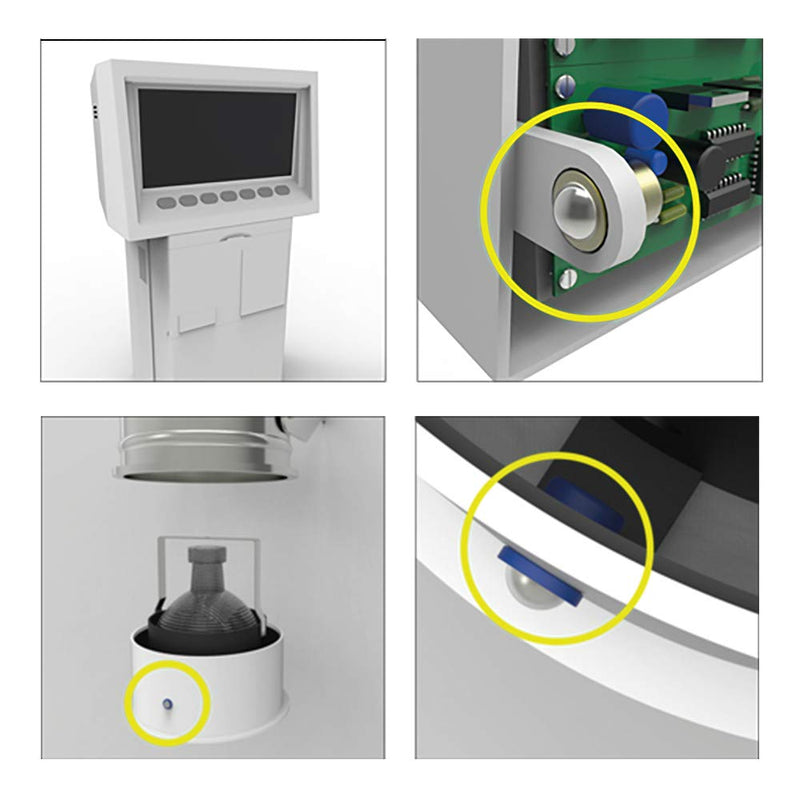 20Pcs Ball Plunger, Ball Catch Latch Catcher, Ball Point Spring Plunger (φ 4x5)