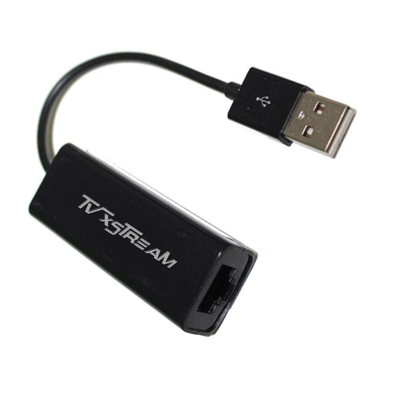 Ethernet Adapter for FIRE Stick (2nd Gen 3rd Gen and 4K Versions), Micro USB to RJ45 Ethernet Adapter with Power - up top 100Mbps