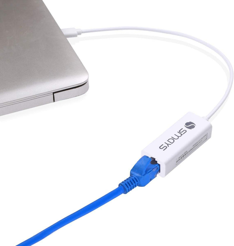 Micro USB to RJ45, Ethernet Adapter Dongle, Wired LAN Connection
