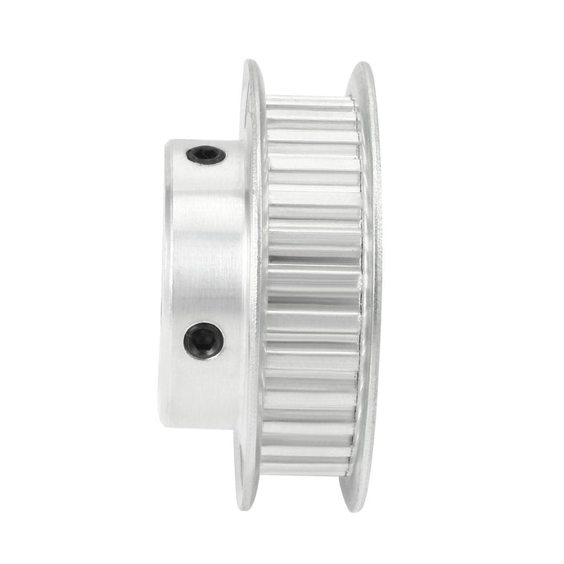 uxcell Aluminum 30 Teeth 10mm Bore 5.08mm Timing Belt Pulley for 10mm Belt