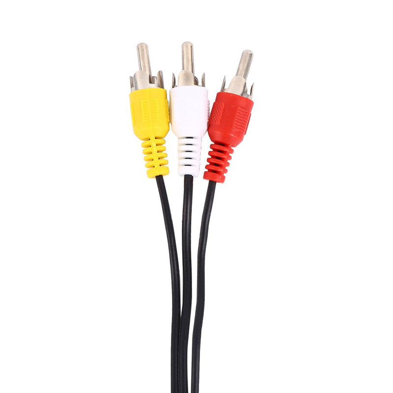 Zopsc Stereo Audio Video AUX Cable Video Wire AV Cable for Raspberry Pi 2 Model B+ Plug and Play New Support 1 to 3 Outputs and Connect Both Audio and Video