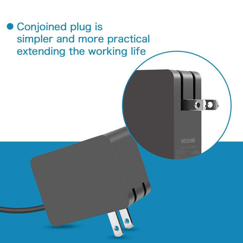 24W 12V 2A Portable Charger Power Supply for Microsoft Surface RT Surface Pro 1 and Surface 2 1512 Charger, by HESSURE