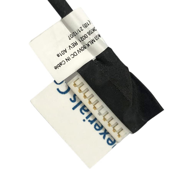 GinTai DC Power Jack Charging Cable Harness Wire Replacement for Dell G3 3500 G5 5500 G5 SE 5505 P89F CE76 00HT24 0PRV65 450.0K708.0011 450.0K708.0021/G3 MLK 60W 00HT24 0HT24 (G) 4.85-inch