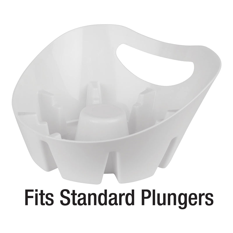 MAXClean Universal Plunger Holder Drip Tray 7.5 x 7.5 x 7.5 inches