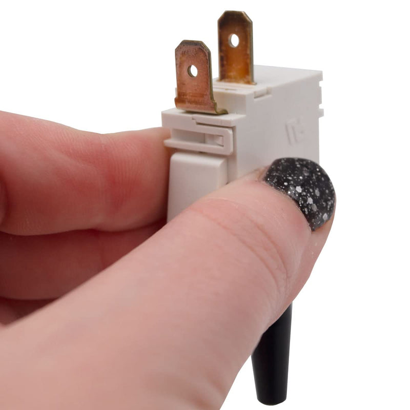 Supplying Demand 42-22692-08 HVAC Furnace Push Button Door Switch Replacement 1/4 Inch Quick Connects