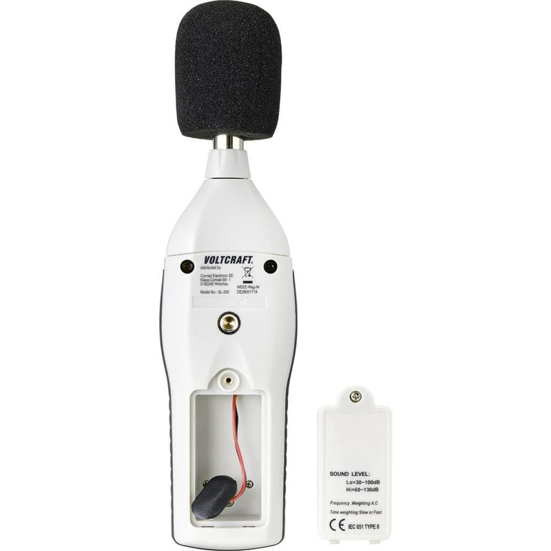 VOLTCRAFT sound level meter SL-200 30-130 dB 31.5 Hz - 8 kHz